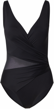 Hunkemöller Formujúce plavky 'Shell Mesh'  čierna