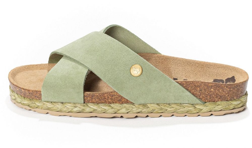 Bayton Šľapky 'Burgos'  svetlohnedá / svetlozelená