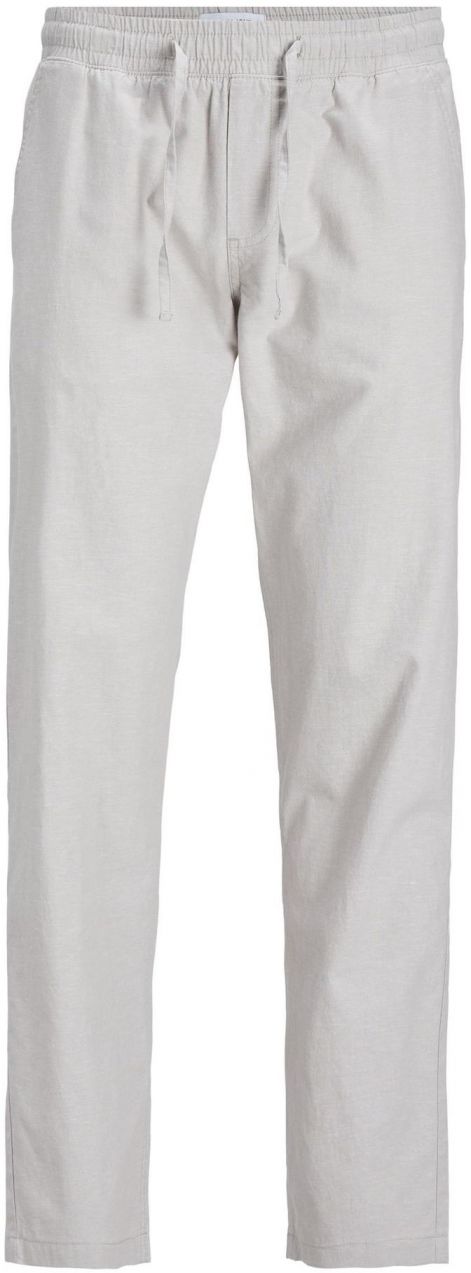 JACK & JONES Nohavice 'JPSTKane JJSummer'  svetlosivá / biela