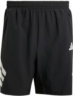 ADIDAS PERFORMANCE Športové nohavice  čierna / biela