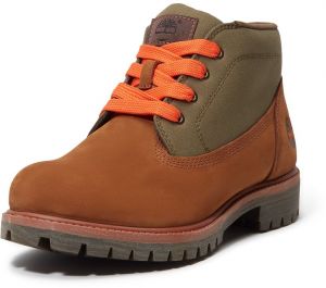 TIMBERLAND Chukka čižmy  hnedá / zelená / oranžová