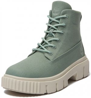 TIMBERLAND Šnurovacie členkové čižmy  zelená