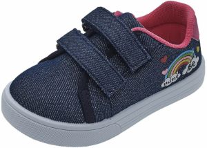 Chicco Tenisky 'Fancy'  modrá denim / svetlomodrá / žltá