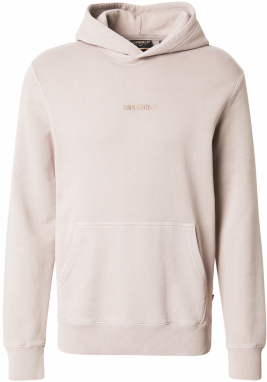 Superdry Mikina  béžová / tmavobéžová