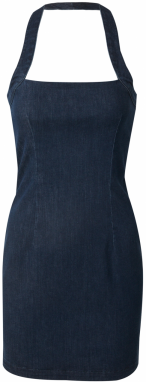 RÆRE by Lorena Rae Šaty  modrá denim / tmavomodrá