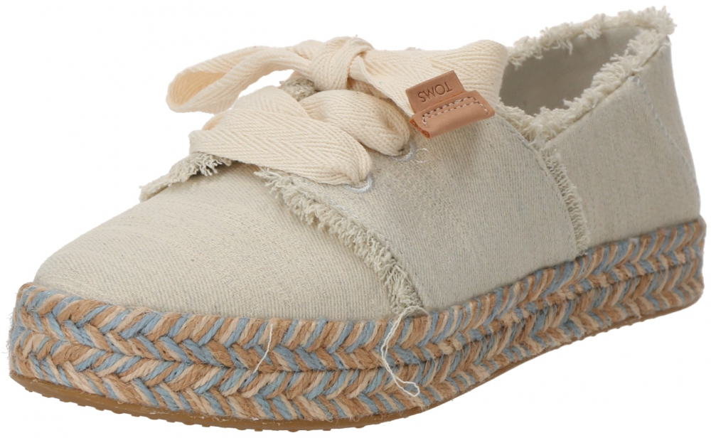 TOMS Espadrilky  šedobiela