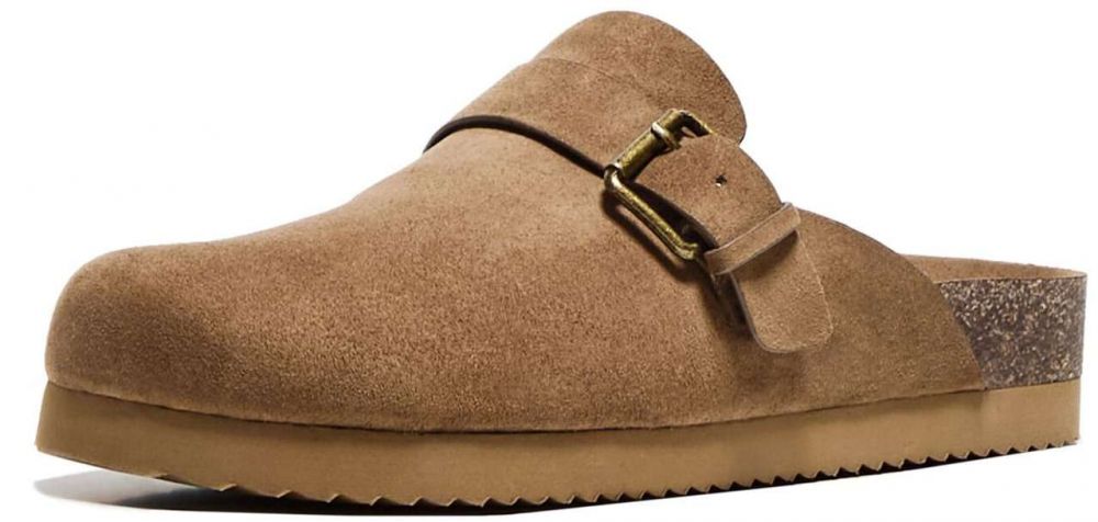 Bershka Šľapky  hnedá