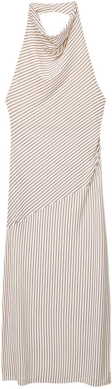 Pull&Bear Šaty  béžová / krémová