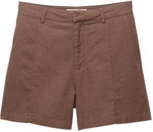 Pull&Bear Nohavice  tmavohnedá