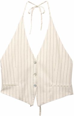 Pull&Bear Vesta k obleku  nebielená / antracitová