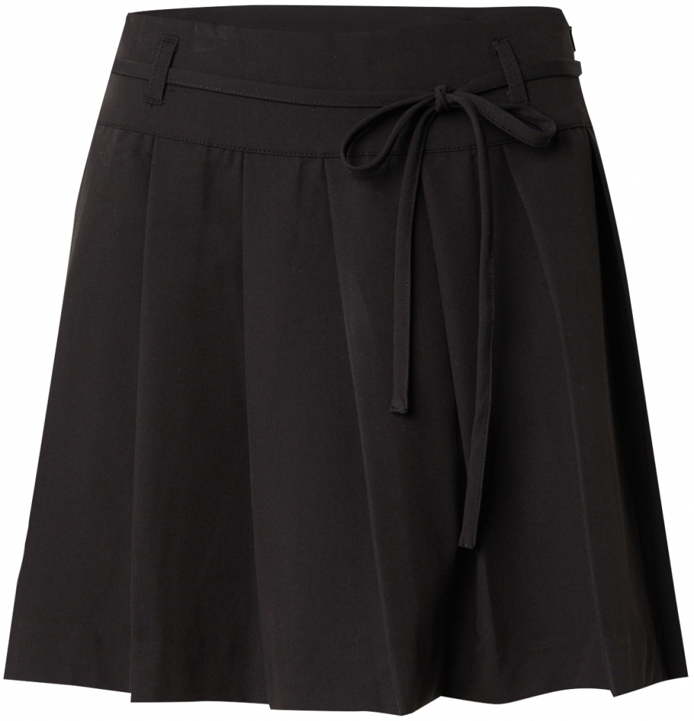 PIECES Sukňa  čierna