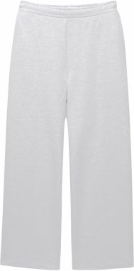 Pull&Bear Nohavice  svetlosivá