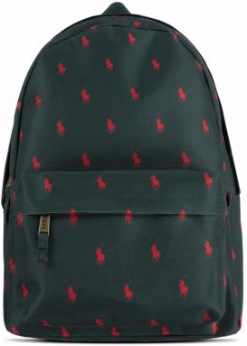Polo Ralph Lauren Batoh  tmavozelená / červená