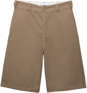 Pull&Bear Chino nohavice  tmavobéžová