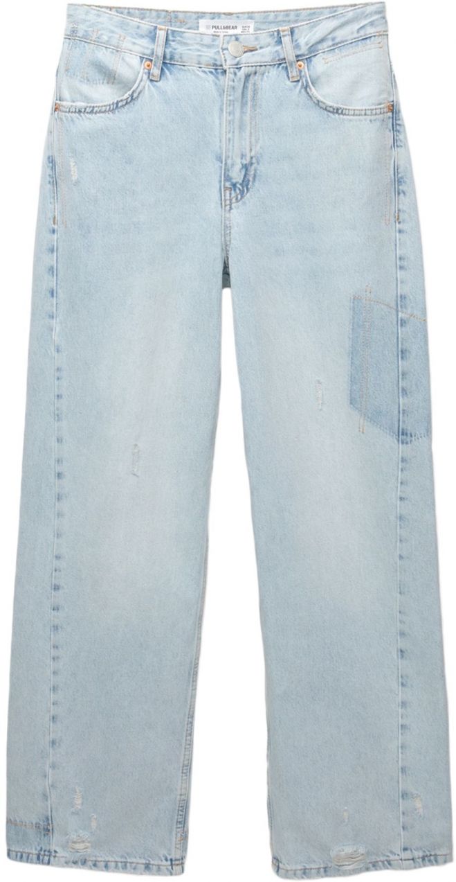 Pull&Bear Džínsy  svetlomodrá
