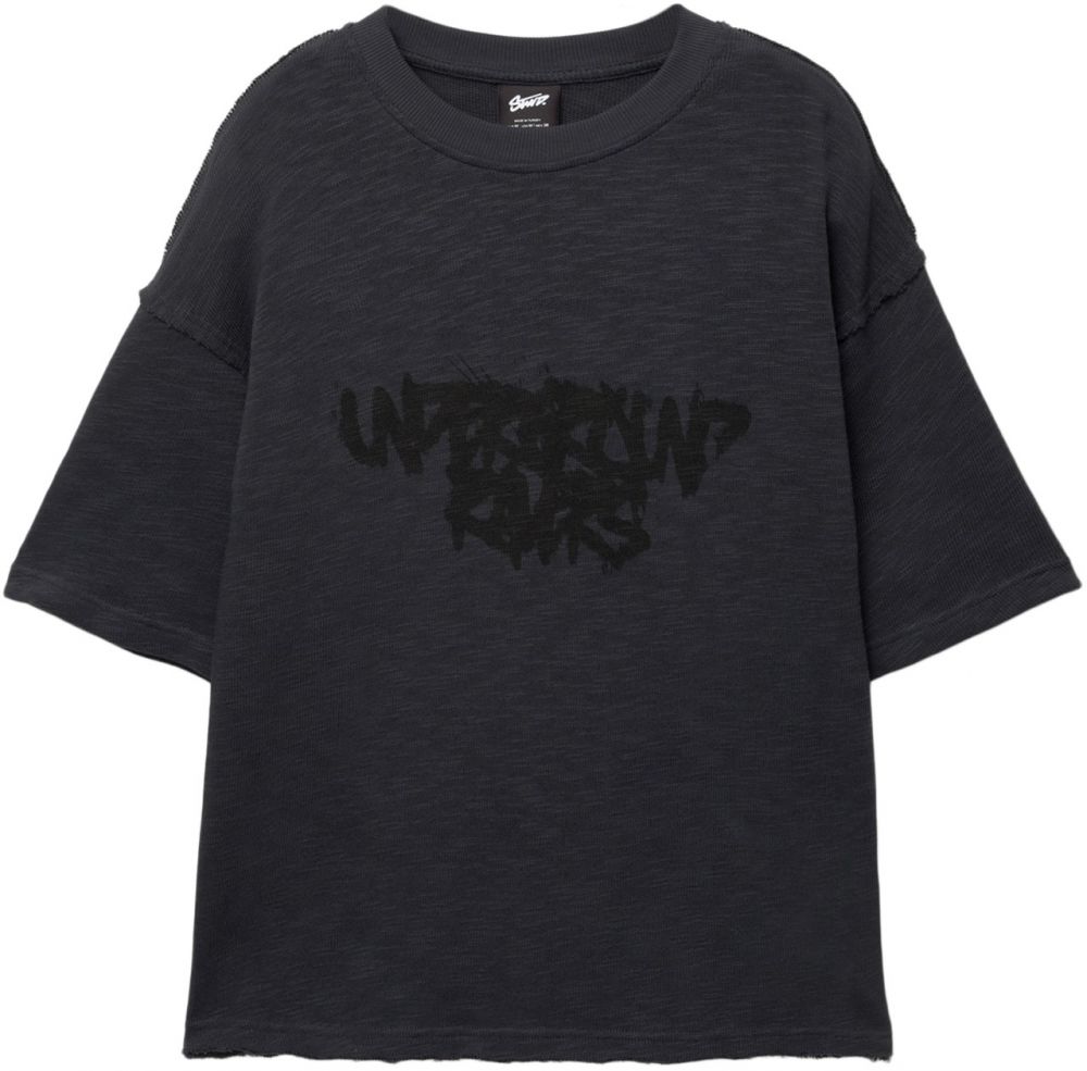 Pull&Bear Tričko  čierna