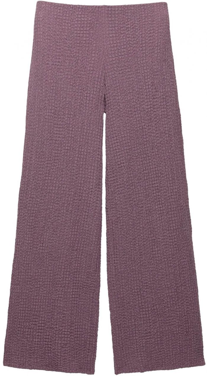 Pull&Bear Nohavice  modrofialová