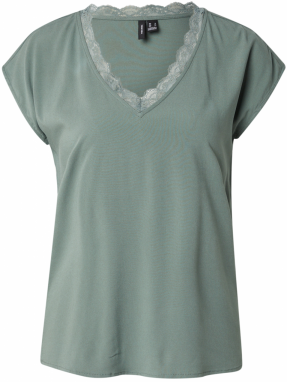 VERO MODA Blúzka 'VMBELLA'  tmavozelená