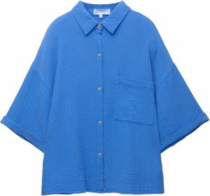 Pull&Bear Blúzka  modrá