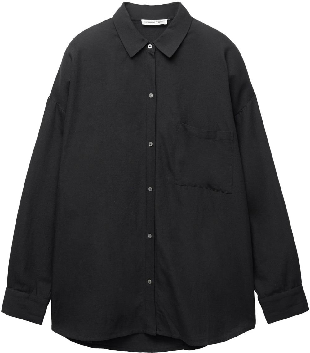 Pull&Bear Blúzka  čierna