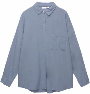 Pull&Bear Blúzka  modrosivá