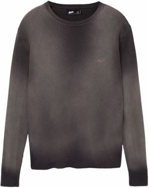 Pull&Bear Sveter 'STWD'  antracitová / tmavosivá