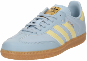 ADIDAS ORIGINALS Tenisky 'SAMBA'  svetlomodrá / žltá