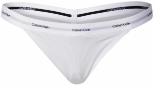Calvin Klein Underwear Tangá  sivá / čierna / biela