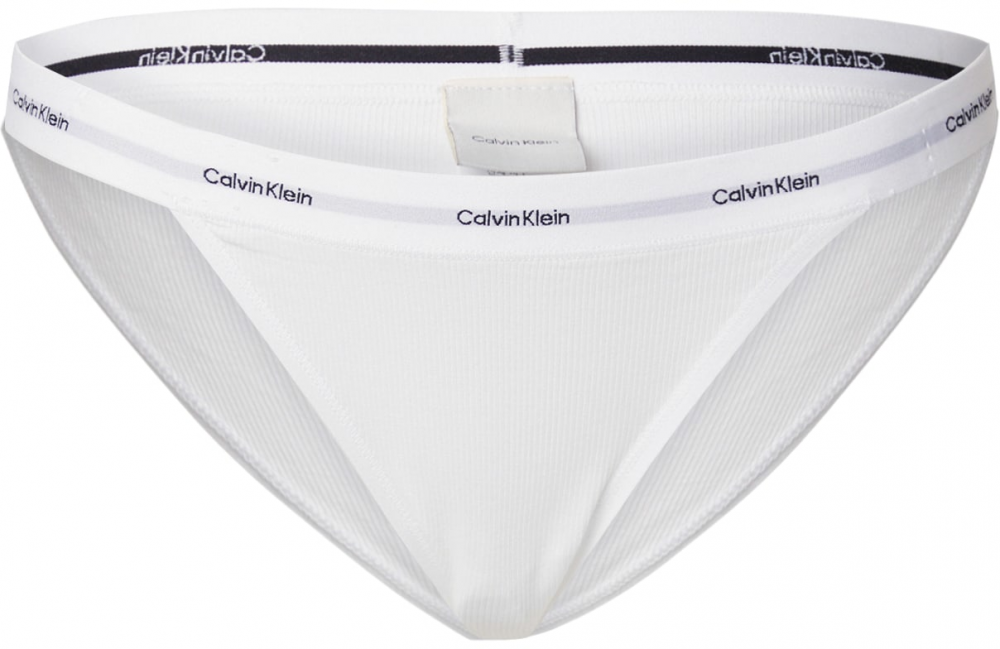 Calvin Klein Underwear Tangá  čierna / biela