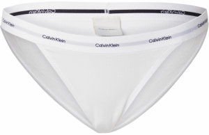 Calvin Klein Underwear Tangá  čierna / biela