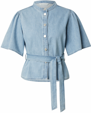 MSCH COPENHAGEN Blúzka 'Ingrid Lis'  modrá denim