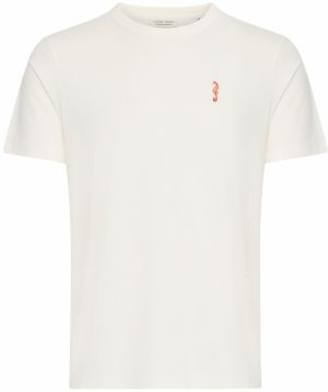 Casual Friday Tričko 'CFCARSON'  krémová / červená / biela