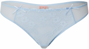 Hunkemöller Tangá 'Cherry'  pastelovo modrá