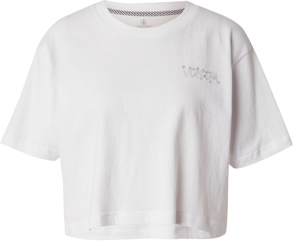 Volcom Tričko 'DRUMSTONE'  čierna / biela