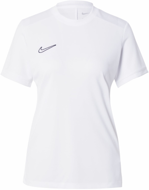 NIKE Funkčné tričko  čierna / biela