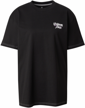 Volcom Tričko 'STONEHER'  čierna / biela