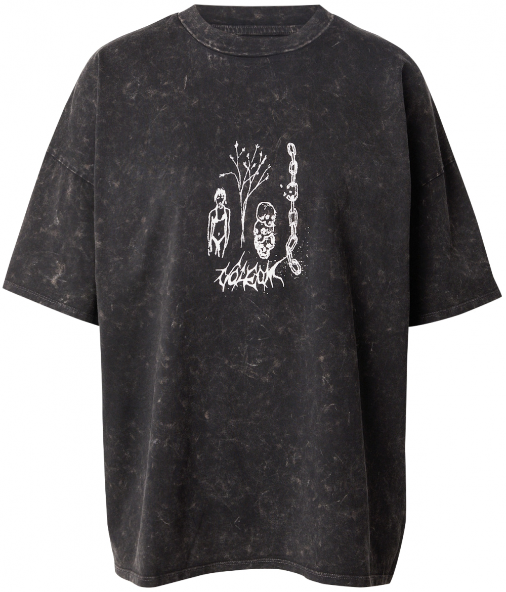 Volcom Tričko 'VOLTRIP'  čierna / biela