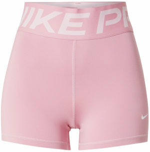 NIKE Športové nohavice  ružová / biela