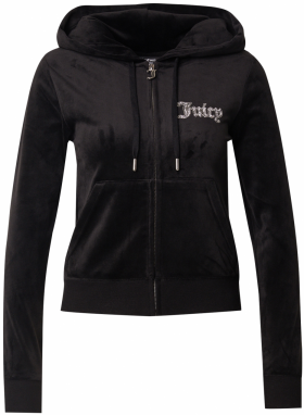 Juicy Couture Tepláková bunda 'ROBERTSON'  čierna