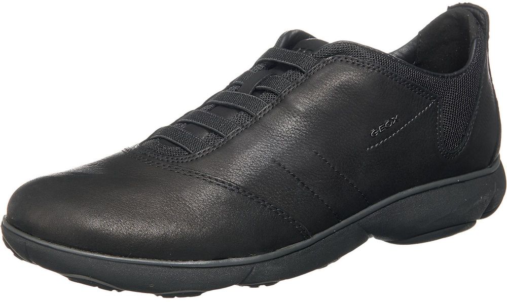 GEOX Slip-on obuv  čierna