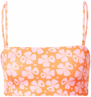 Monki Bikinový top 'Becky'  oranžová / ružová