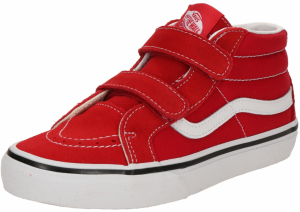 VANS Tenisky 'SK8-Mid'  červená / biela