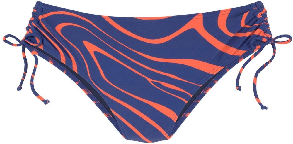 BUFFALO Bikinové nohavičky  tmavomodrá / oranžová