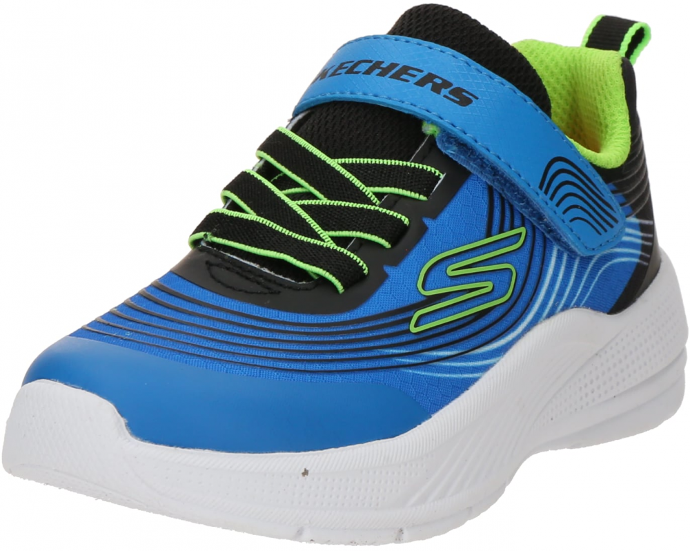 Skechers Kids Tenisky 'MICROSPEC ADVANCE'  modrá / svetlozelená / čierna