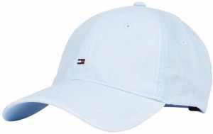 TOMMY HILFIGER Čiapka 'ESSENTIAL'  námornícka modrá / svetlomodrá / červená / biela