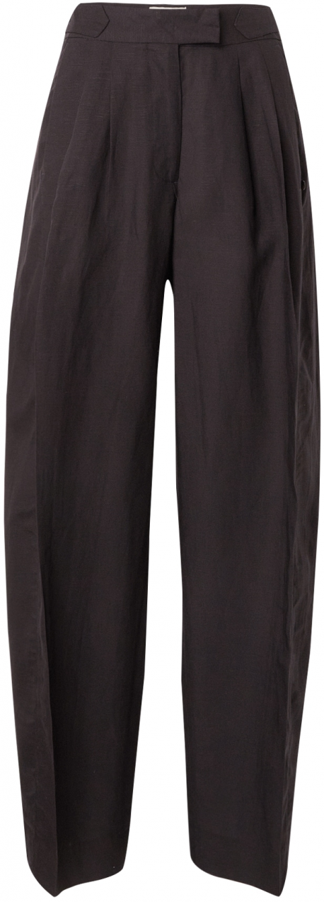 SCOTCH & SODA Plisované nohavice 'Quinn'  čierna