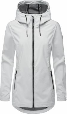 Ragwear Funkčná bunda ' Zuzka'  čierna / šedobiela