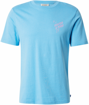 SCOTCH & SODA Tričko  azúrová / ružová