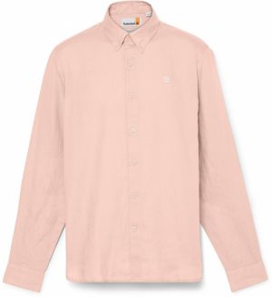 TIMBERLAND Košeľa 'Mill Brook'  červená / biela