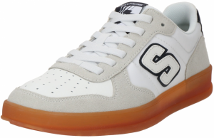 SKECHERS Nízke tenisky  sivá / čierna / šedobiela